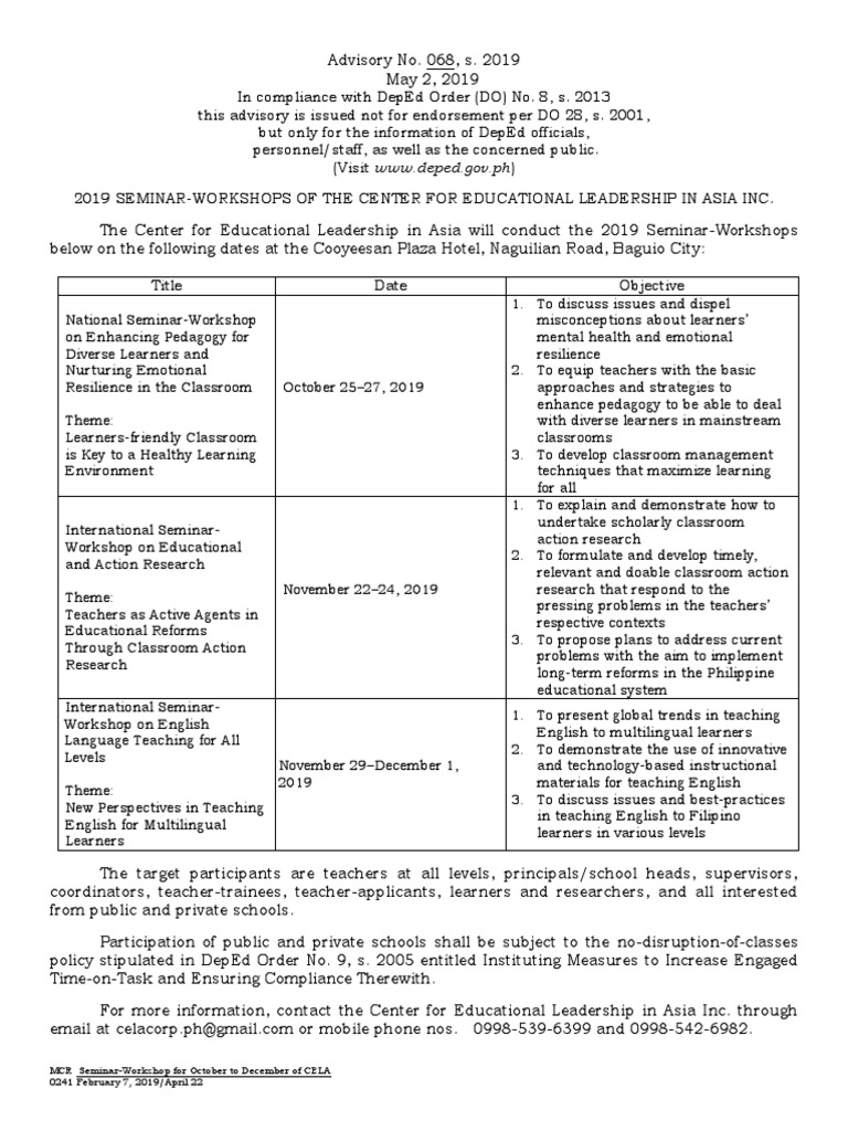 OUTPUT Grade 7 | PDF | Teachers | Learning