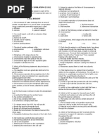 Mock 1 Bio Sample Questionsa