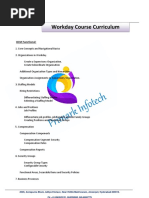 Workday Course Curriculum PDF