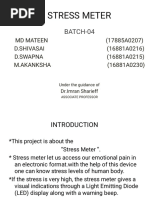 Stress Meter Project