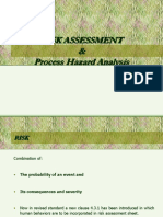 Risk Assessment & Process Hazard Analysis