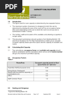 Capacity Calculation: September 2013 Issue 04