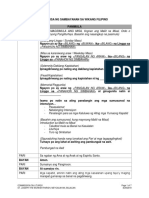 Guide For Commentators (Filipino Mass) | PDF