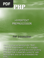 Hypertext Preprocessor