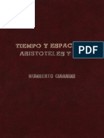 Giannini, Humberto - Tiempo y Espacio en Aristóteles y Kant PDF