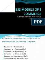 Business Models of e Commerce 1
