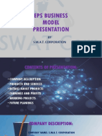 Eps Business Model Presentation: BY S.W.A.T. Corporation