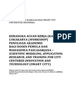 KAK UI - Lokakarya Penulisan Akademis SMART CITY PDF