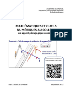 Maths Et Outils Numeriques Au College Creteil2013-2