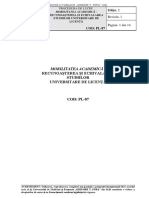Procedura Recunoaștere Și Echivalare Studii - Mobilitate Academică PDF