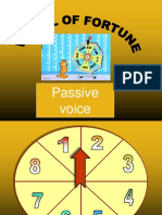 Passive Voice Present and Past Simple Wheel of For 22872