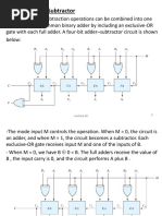 Four-Bit Adder-Subtractor