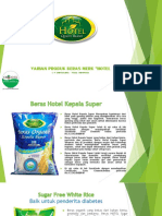 Varian Produk Beras Organik Produksi Brand Hotel