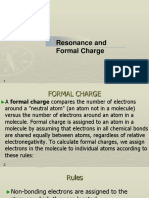 Resonance and Formal Charge