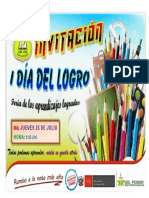 Invitacion - Dia Del Logro 3