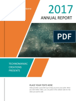 Annual Report: Logo and Company Name