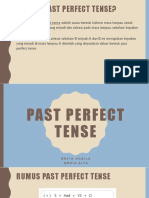 Past Perfect Tense