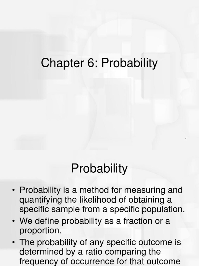 Chapter 6 | PDF | Probability Distribution | Normal Distribution