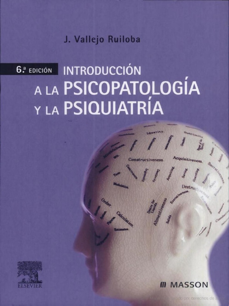 Vallejo Introduccion A La Psicopatologia y A La Psiquiatria Inc PDF | PDF