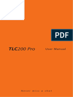 TLC200 Pro-Manual - (EN A3) - 20130905 PDF