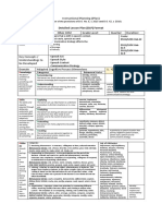 Instructional Planning (Iplan) : Detailed Lesson Plan (DLP) Format