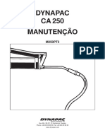 Manutenção do Cilindro Vibratório Dynapac CA 250