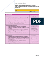 Capability Interview Question Bank: Key Behavioural Capabilities