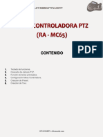 Mesa Controladora PTZ DMX