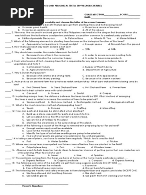 epp grade 6 2nd periodical exam
