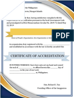 sample layout of certificate