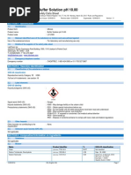 Buffer ATL Composition and Safety Data | PDF | Firefighting | Toxicity