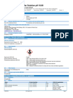 Buffer Solution PH 10.00: Safety Data Sheet