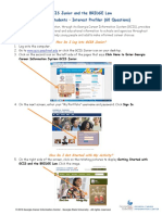 Gcis Junior and The Bridge Act - 7th Grade - Interest Profiler 60 Questions