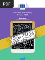 Monitorul Comisiei Europene Pe Educatie Si Formare 2019 - Raportul Privind Romania