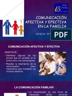 Comunicación Afectiva y Efectiva en La Familia