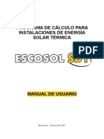 Manual Usuario Escosol SD1 PDF