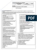 Taller Evaluativo Nivel Alto y Superior-9°-Ii Bim