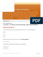 Ab-Fénix-Geometría-Analítica - La Recta 2 Ecuación Punto-Pendiente Ejercicios R