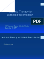 Antibiotic Therapy For Diabetic Foot Infection Tonnerre PDF