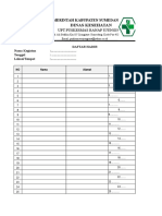 Daftar Nama Larangan Merokok