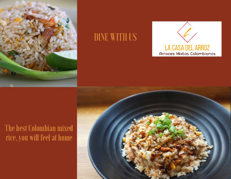 Dine With Us: The Best Colombian Mixed Rice, You Will Feel at Home | PDF
