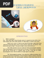 Wireless Mobile Charging Using Microwaves