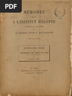 MIE 26 Wiet, Gaston - L'Épigraphie Arabe de L'exposition D'art Persan Du Caire (1935) LR