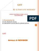 Appeals Alternate Remdies: A Presentation by