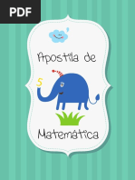 Apostila Matematica 5ano Revisado
