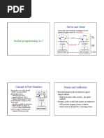 Socket Programming in C: Server and Client