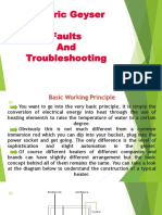 Electric Geyser Faults and Troubleshooting