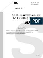 DVD Video Player: Service Manual
