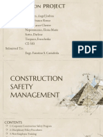 Construction Safety Management