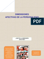 Dimensiones Afectivas y Motivacionales de La Personalidad